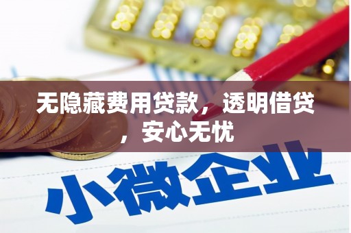 昌平无隐藏费用贷款，透明借贷，安心无忧