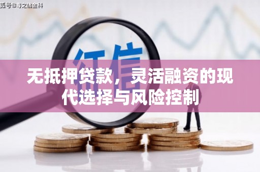 昌平无抵押贷款，灵活融资的现代选择与风险控制