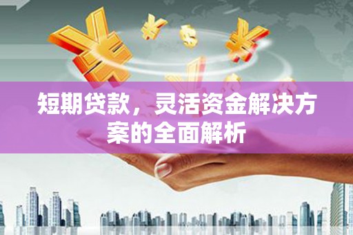 昌平短期贷款，灵活资金解决方案的全面解析