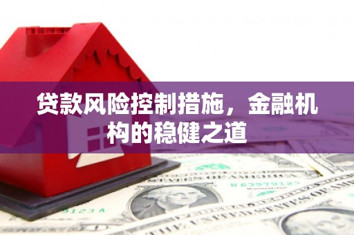 昌平贷款风险控制措施，金融机构的稳健之道