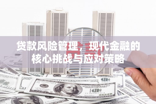 昌平贷款风险管理，现代金融的核心挑战与应对策略